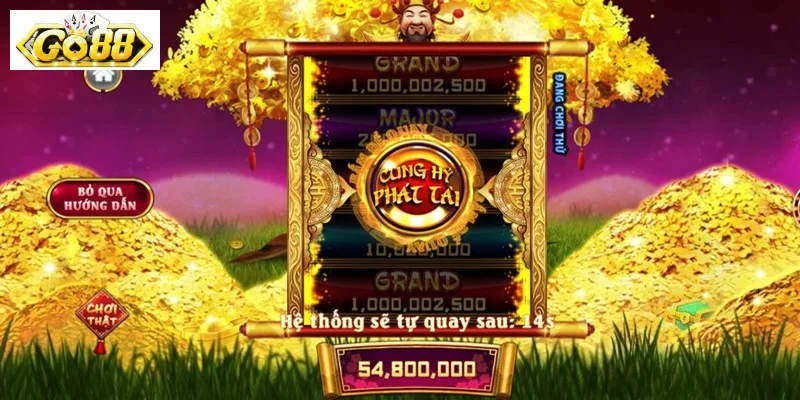 Cách chơi game rất đơn giản khi chỉ cần quay vòng quay may mắn.